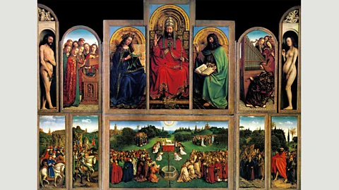 Alamy Jan van Eyck’s Ghent altarpiece (Credit: Alamy)