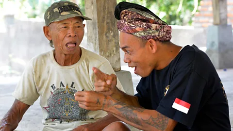 Mark Eveleigh Kata Kolok has evolved naturally and is constantly being added to (Credit: Mark Eveleigh)