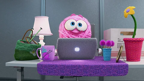 Pixar Animation Studios Purl is one of six experimental short films part of Pixar's new "SparkShorts" initiative (Credit: Pixar Animation Studios)