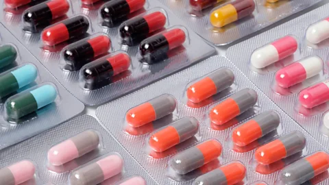 Getty Images The rise in the use of antibiotics has meant that some bacteria have become resistant to many of the commonly used varieities (Credit: Getty Images)