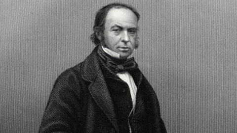 Black and white image of Isambard Kingdom Brunel.