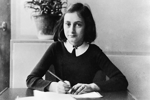 Photograph of Anne Frank. 