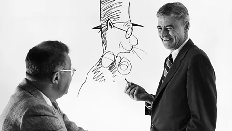 Alamy Dr Seuss and his most famous creation (Credit: Alamy)