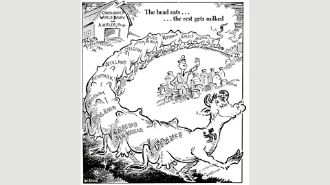 UC San Diego Library Seuss cartoon for PM, May 1941 (Credit: UC San Diego Library)