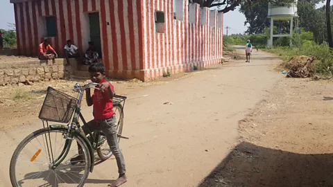 Kamala Thiagarajan The village of Andaman in Tamil Nadu, India, has banned shoes from being worn within its limits (Credit: Kamala Thiagarajan)