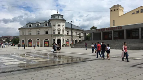 Deborah Huso Pristina, Kosovo, is often dismissed as Europe’s ugliest capital city (Credit: Deborah Huso)