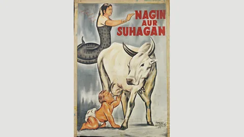 Karun Thakar and the late Mark Shivas Collection A Bollywood film in which a mother dies and her spirit returns in snake form to protect her child