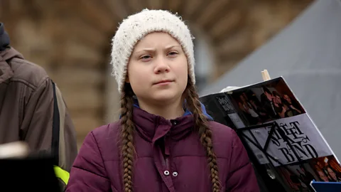 Getty Images Greta Thunberg has inspired a generation of schoolchildren to protest and strike against climate inaction (Credit: Getty Images)
