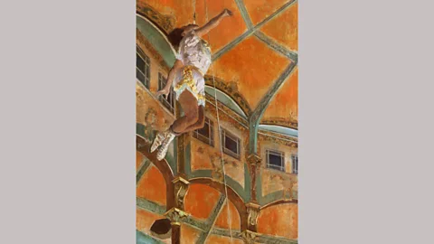 Alamy Miss Lala at the Fernando Circus by Degas portrayed one of the several well-known black circus performers of the period (Credit: Alamy)