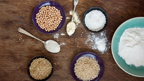 Gluten-free flours