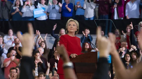 Getty Images In the run-up to the 2016 US Election, Democratic candidate Hillary Clinton was shown to lie much less than her rival Donald Trump (Credit: Getty Images)