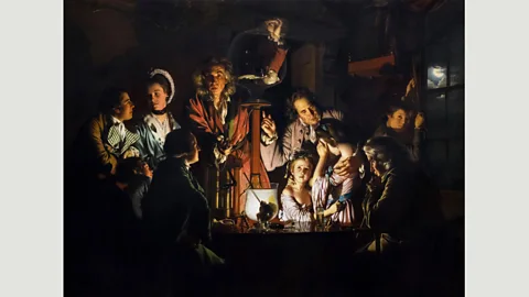 Alamy Joseph Wright of Derby – who painted Experiment on a Bird in the Air Pump (1768) – was a member of the Lunar Society (Credit: Alamy)
