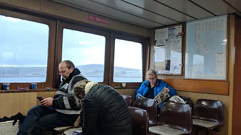Diego Arguedas Ortiz The noise of the ferry’s engines barely disturbed the engers (Credit: Diego Arguedas Ortiz)