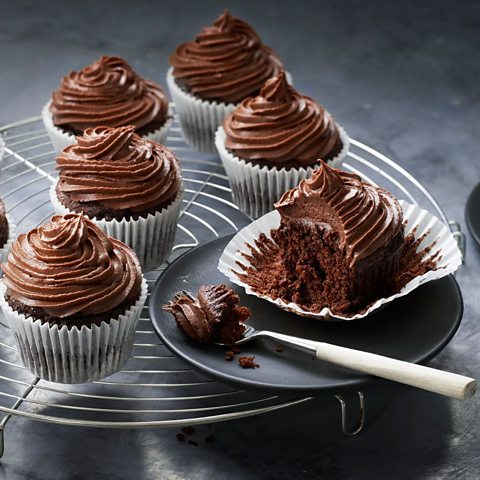 Vegan chocolate cupcakes