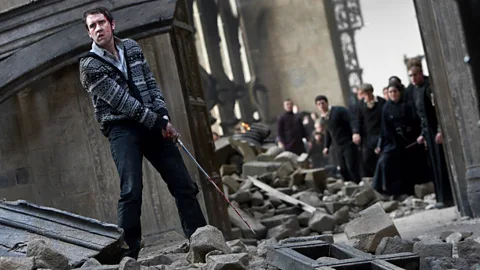Alamy Neville Longbottom’s ability to produce the Sword of Gryffindor during the Battle of Hogwarts showed he was a ‘true Gryffindor’ (Credit: Alamy)