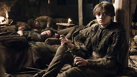 Alamy Arya Stark wields the small but mighty Needle, a gift from Jon Snow (Credit: Alamy)