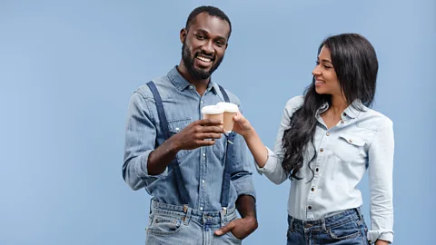 Getty The NHS advises drinking six to eight glasses of fluids a day, including tea and coffee (Credit: Getty)