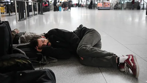 Getty Passenger rights activists suggest flight time padding allows some airlines to dodge the thresholds that qualify passengers to apply for compensation (Credit: Getty)