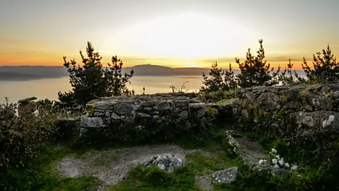Olivier Guiberteau The remains of the San Guillermo Hermitage mark the location where the Ara Solis, believed to have been a place of sun worship, once stood (Credit: Olivier Guiberteau)