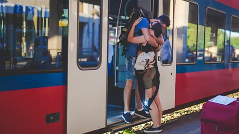 Getty "Reactive jealousy" can prove to be constructive in long-distance relationships (Credit: Getty)
