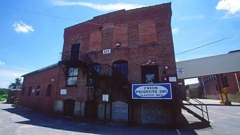 Jeff Hutchens/Getty Images Featherstone was an employee of Union Products in Leominster, Massachusetts, a plastics company that produced home and garden ornaments (Credit: Jeff Hutchens/Getty Images)