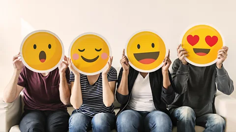 Getty Images Voice-activated search terms often include mood, for instance "Play me happy music" (Credit: Getty Images)