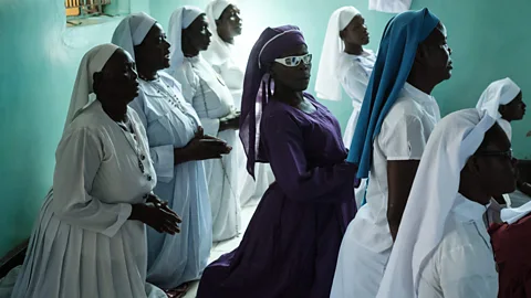 Getty Complex religious feelings are often the combination of many emotions. Awe, for instance, is a heady mix of fear and happiness (Credit: Getty)