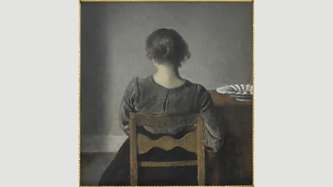 RMN-Grand Palais (musée d’Orsay Rest (1905) is a rare example of a Hammershøi painting which projects ease and warmth (credit: RMN-Grand Palais (musée d’Orsay) / René-Gabriel Ojéda)