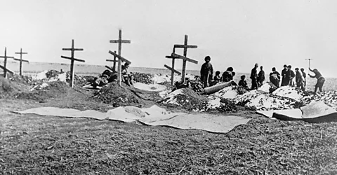 Alamy The Russo-Japanese War was brutal, foreshadowing the death and destruction of World War One a decade later (Credit: Alamy)