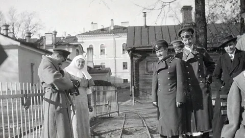 Alamy Vera Gedroits is pictured here (on the right) in 1915, at the peak of her career (Credit: Alamy)