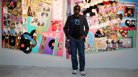 Getty Senegalese curator and artist Modou Dieng – seen in 2009 – tells BBC Culture “the future of art is black” (Credit: Getty)