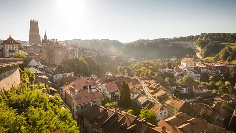 Fribourg Region Though the number of speakers has dwindled, Bolze is celebrated in Fribourg through art and special events (Credit: Fribourg Region)