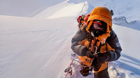 Alamy Mountaineers on the world's highest mountains, such as Everest, need to use supplimentary oxygen supplies due to the thin air (Credit: Alamy)