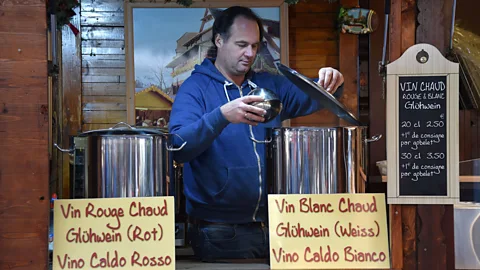 FREDERICK FLORIN/AFP/Getty Images Hippocrates believed that “Wine is an appropriate article for mankind, both for the healthy body and for the ailing man” (Credit: FREDERICK FLORIN/AFP/Getty Images)