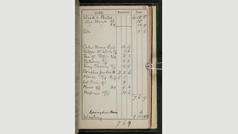 British Library Board Nightingale also required nurses she was training to write diaries recording their daily tasks (Credit: British Library Board)