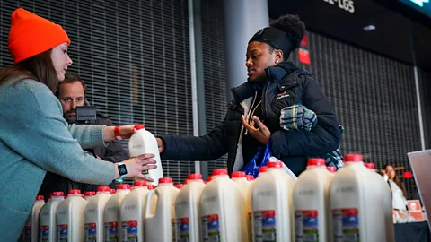 Getty Images Food insecurity is growing in the UK, the USA, and Canada, and food banks alone may be an unsustainable solution (Credit: Getty Images)