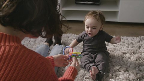 Mardy Baby: Sometimes babies just want to make noise!