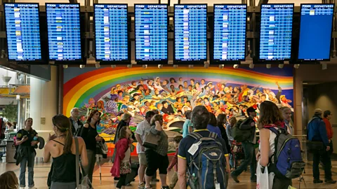 Getty Images Flight information directories aren’t just helpful – they give us a sense of control (Credit: Getty Images)