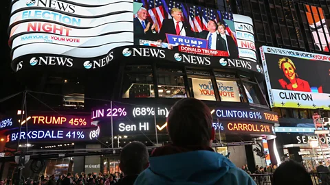 Getty Images Online fortune tellers claimed to have known all along that Donald Trump would triumph in US elections despite poor odds (Credit: Getty Images)
