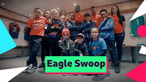 Just for Fun: Crystal Palace players do the 'Eagle Swoop'