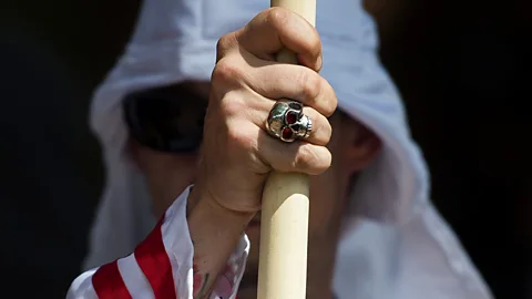 Getty Images Psychologists are working to understand the reasons that some people turn to extremist organisations like the Ku Klux Klan (Credit: Getty Images)