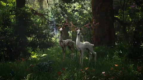 Netflix In the movie Annihilation, nature is warped but often strangely beautiful (Credit: Netflix)