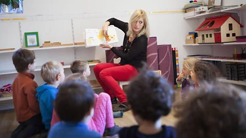 Getty Images Every language oscillates at a different range of frequencies, with British English at 2,000 - 12,000 Hz and French between 15 - 250 Hz and 1,000 - 2,000 Hz (Credit: Getty Images)