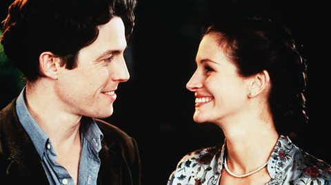 Hugh Grant and Julia Roberts in Notting Hill