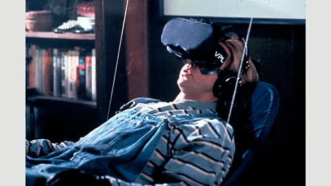 Alamy Filmmaking is far from realising the mind-bending tech imagined in films such as The Lawnmower Man (Credit: Alamy)