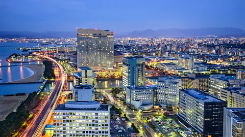 Alamy Fukuoka is being marketed as Japan's answer to Silicon Valley (Credit: Alamy)