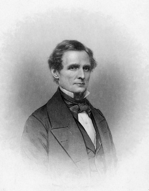 Portrait of Jefferson Davis, President of the Confederacy