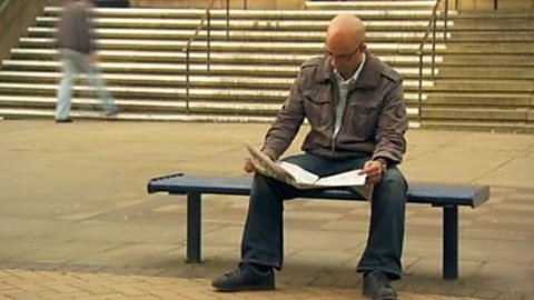 Shaun's story: Reading the newspaper