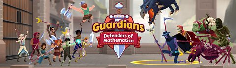 Maths game - Guardians: Defenders of Mathematica