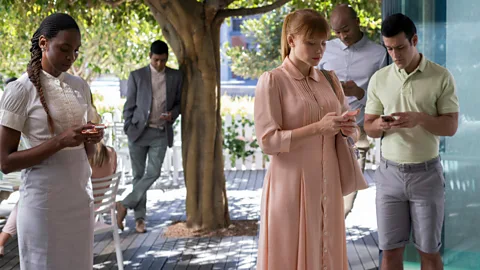 Netflix Charlie Brooker’s anthology series Black Mirror imagines a near-future chiefly defined by technological development (Credit: Netflix)